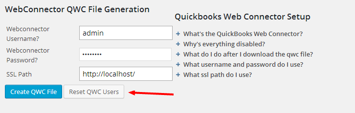 Quickbooks ‹ — WordPress
